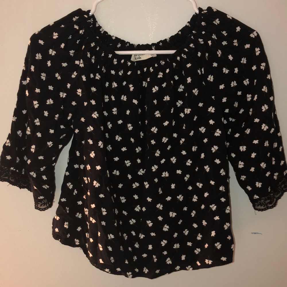 Girls 3/4 sleeve shirt